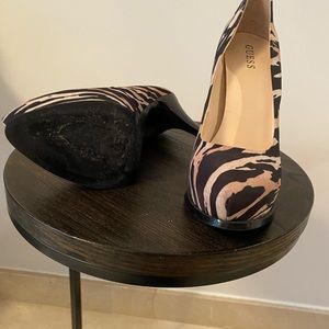 Guess Zebra heels